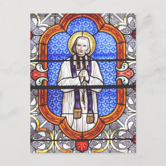 Saint Jean Baptiste Marie Vianney Postkarte (Vorderseite)