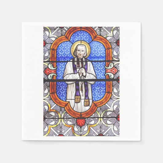 Saint Jean Baptiste Marie Vianney Serviette (Vorderseite)