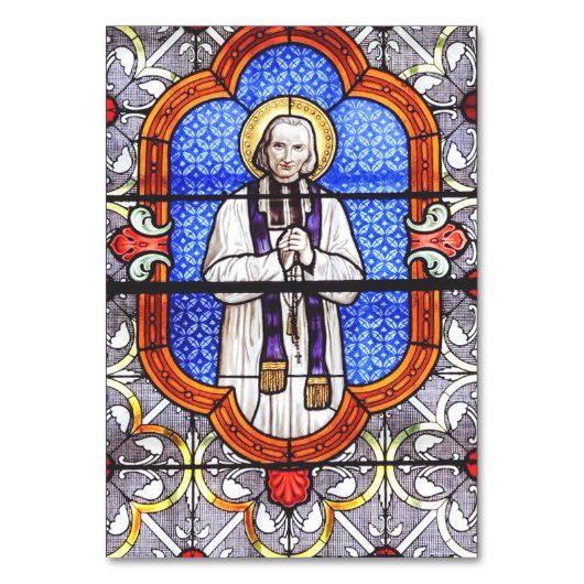 Saint Jean Baptiste Marie Vianney Tischnummer (Vorderseite)