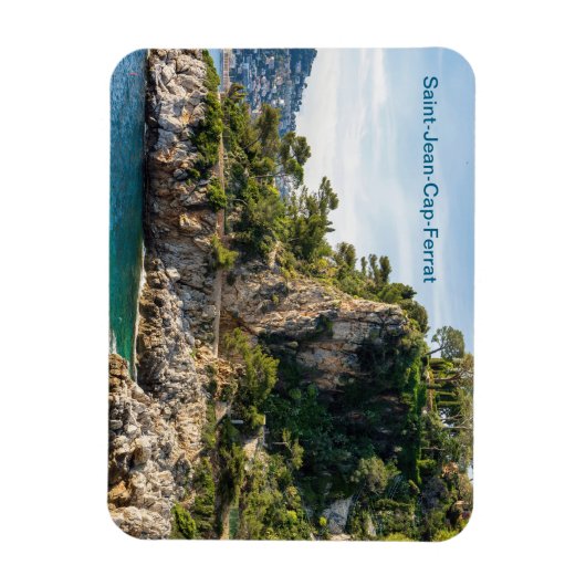 Saint Jean Cap Ferrat Magnet (Vertikal)