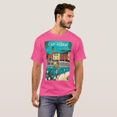 Saint-Jean-Cap-Ferrat Poster T-Shirt (Vorne ganz)