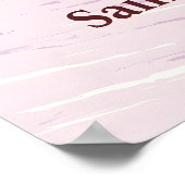 Saint Jean dAulps Skigebiet Reiseplakat Poster (Ecke)