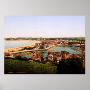 Saint-Jean-de-Luz Aquitaine Frankreich Poster
