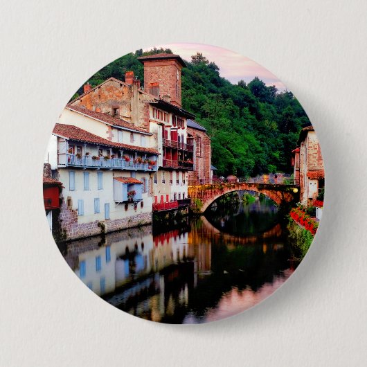 Saint Jean Pied de Port Button (Vorderseite)