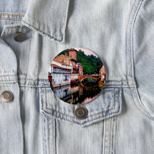 Saint Jean Pied de Port Button (Beispiel)