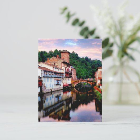 Saint Jean Pied de Port Postkarte (Stehend Vorderseite)