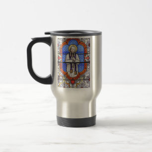Saint Jean Vianney Premium Soul Guide Kunst Druck Reisebecher