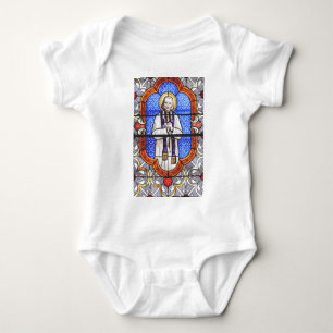 Saint Jean Vianney Premium Soul Guide Kunstposter Baby Strampler