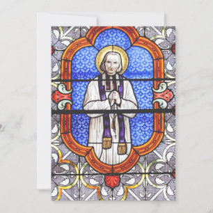 Saint Jean Vianney Premium Soul Guide Kunstposter Einladung