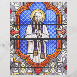 Saint Jean Vianney Premium Soul Guide Kunstposter Flyer