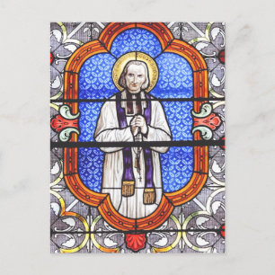 Saint Jean Vianney Premium Soul Guide Kunstposter Postkarte