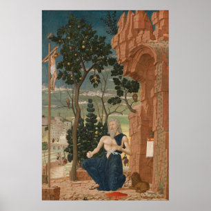 Saint Jerome - Andrea Mantegna Kunstposter Poster