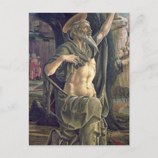 Saint Jerome, c.1470 Postkarte (Vorderseite)