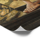 Saint Jerome - Francesco Benaglio Poster (Ecke)