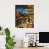 Saint Jerome - Giovanni Bellini Kunstgewerbe Poster (Heimbüro)