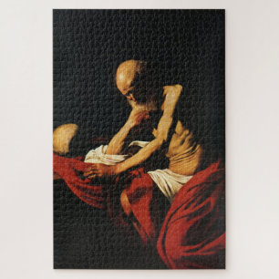 Saint Jerome in Meditation - Caravaggio Puzzle