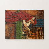 Saint Jerome in Seiner Studie, 1435 von Jan van Ey Puzzle (Horizontal)