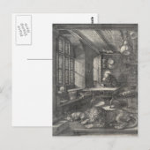 Saint Jerome in Seiner Studie von Albrecht Durer Postkarte (Vorne/Hinten)