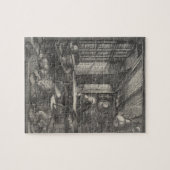 Saint Jerome in Seiner Studie von Albrecht Durer Puzzle (Horizontal)