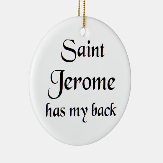 saint jerome keramik ornament (Rechts)