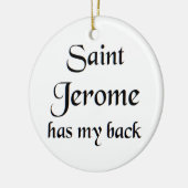 saint jerome keramik ornament (Links)