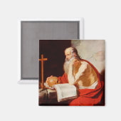 Saint Jerome Magnet (Vorderseite/Rückseite)