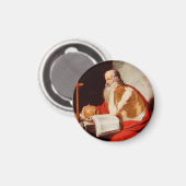 Saint Jerome Magnet (Vorderseite/Rückseite)