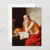 Saint Jerome Postkarte (Vorne/Hinten)