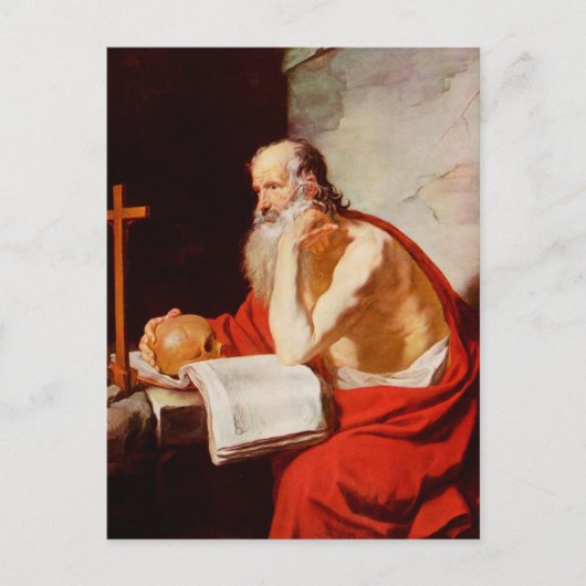 Saint Jerome Postkarte (Vorderseite)