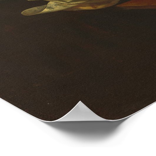 Saint Jerome - Simon Vouet Fine Art Poster (Ecke)