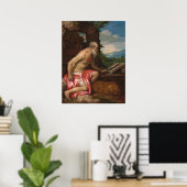 Saint Jerome - Veronese Art Poster (Heimbüro)