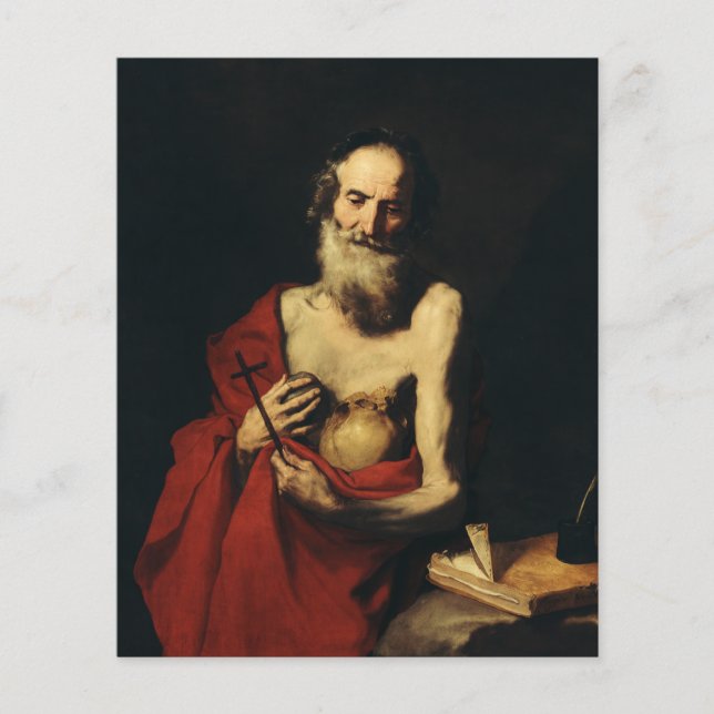 Saint Jerome von Jusepe de Ribera (Vorderseite)
