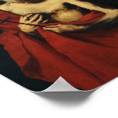 Saint Jerome von Jusepe de Ribera Poster (Ecke)