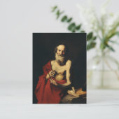 Saint Jerome von Jusepe de Ribera Postkarte (Stehend Vorderseite)