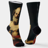 Saint Jerome von Jusepe de Ribera Socken (Gewinkelt)