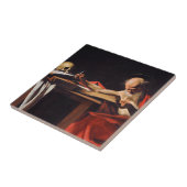 Saint Jerome Writing by Michelangelo Caravaggio Fliese (Seite)