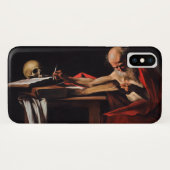 Saint Jerome Writing (von Caravaggio) Case-Mate iPhone Hülle (Rückseite (Horizontal))