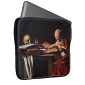 Saint Jerome Writing (von Caravaggio) Laptopschutzhülle (Vorne Rechts)