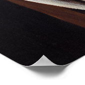 Saint Jerome Writing (von Caravaggio) Poster (Ecke)