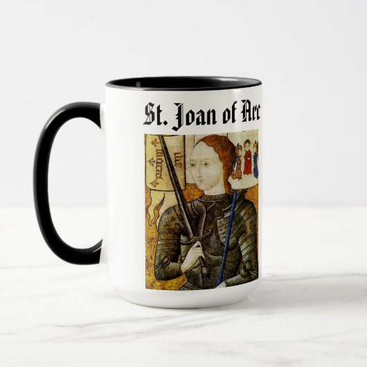 Saint Joan Arc Cup / Sainte Jeanne d'Arc Coupe Tasse (Links)