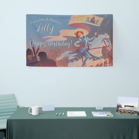 Saint Joan of Arc Banner (Customizable) (Messeveranstaltung)