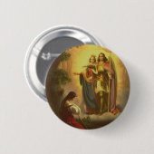 Saint Joan of Arc Button (Vorne & Hinten)