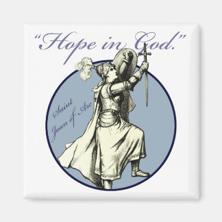Saint Joan of Arc - Christliches Magnet