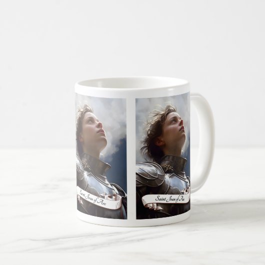 Saint Joan of Arc Kaffeetasse (VorderseiteRechts)