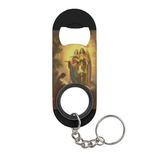 Saint Joan of Arc Mini Flaschenöffner (Rückseite)