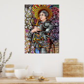 Saint Joan of Arc Poster (Küche)