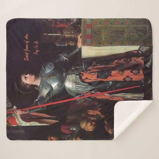Saint Joan of Arc Sherpadecke (Vorderseite (Horizontal))
