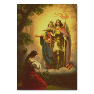 Saint Joan of Arc Tischnummer