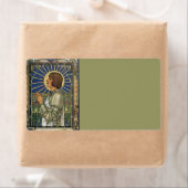 Saint Joan von Arc gestettetes Glas Bild (Insitu)