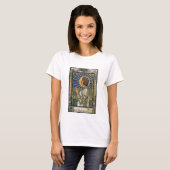 Saint Joan von Arc gestettetes Glas Bild T-Shirt (Vorne ganz)